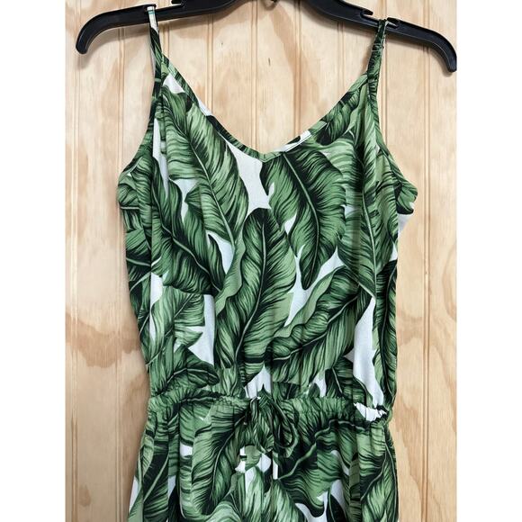 Show Me Your Mumu Women's Leafy Print Crop Jumpsuit Size XS - Picture 4 of 7